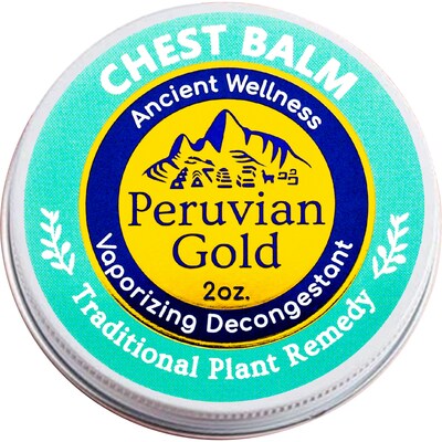 Chest Rub Balm | Peruvian Gold Balm | All natural and Organic topical remedy | Solar infused traditional Inca formulation - image2